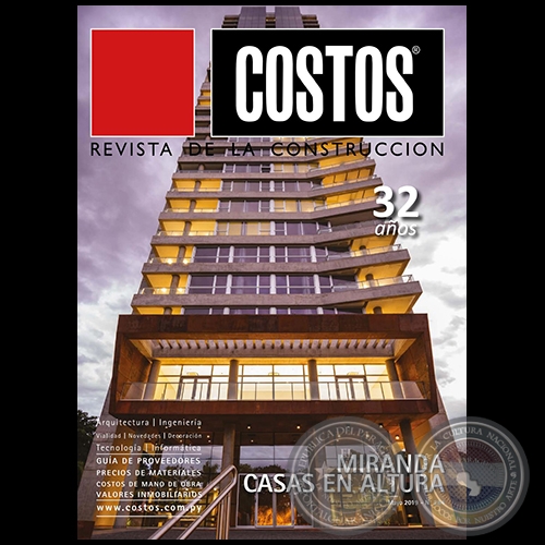 COSTOS Revista de la Construcción - Nº 284 - Mayo 2019